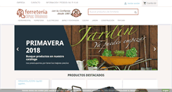 Desktop Screenshot of ferreteriacruzblanca.com